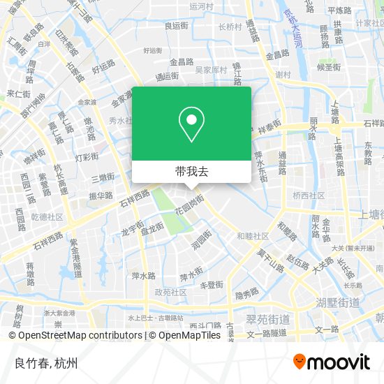 良竹春地图