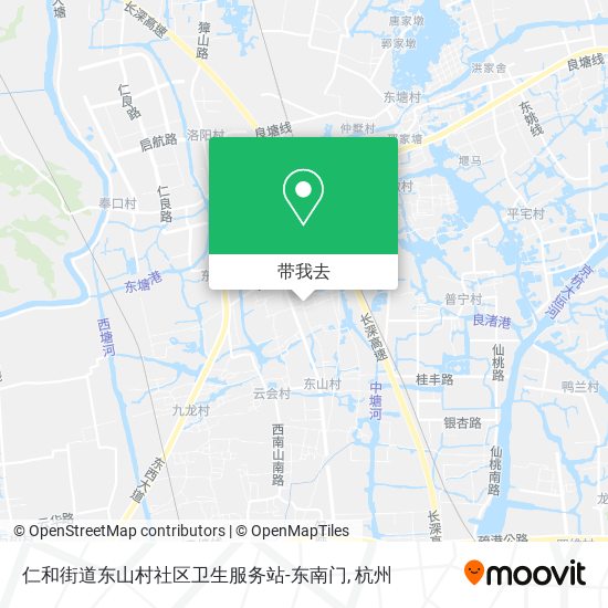 仁和街道东山村社区卫生服务站-东南门地图
