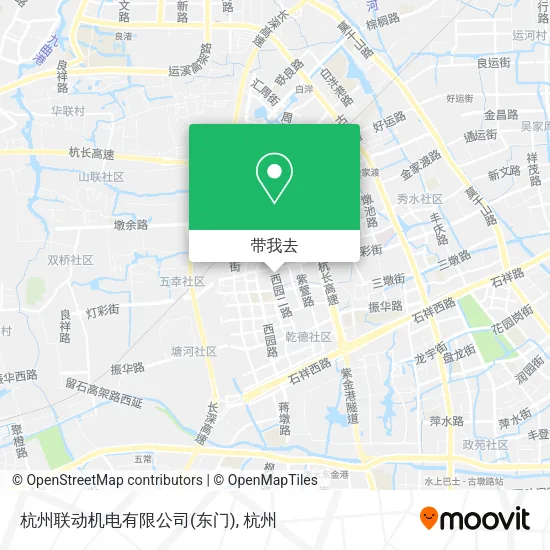 杭州联动机电有限公司(东门)地图