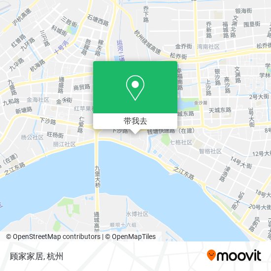 顾家家居地图