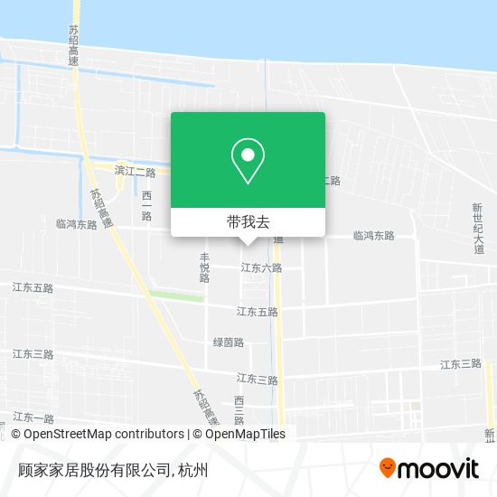 顾家家居股份有限公司地图