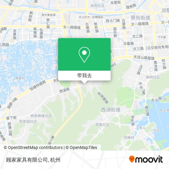 顾家家具有限公司地图