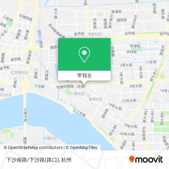 下沙南路/下沙路(路口)地图