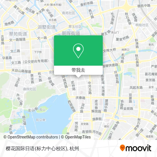 樱花国际日语(标力中心校区)地图