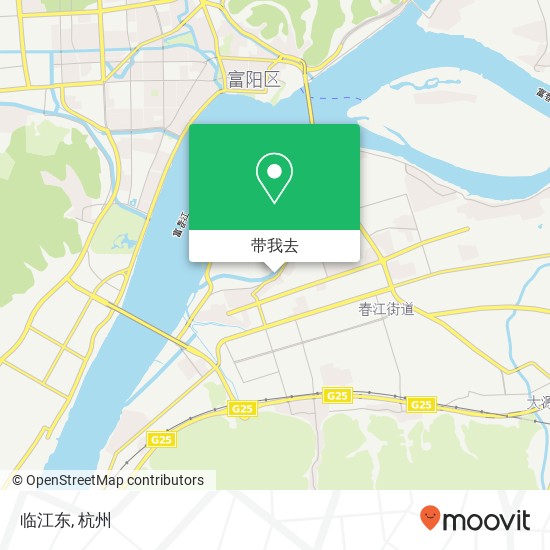 临江东地图