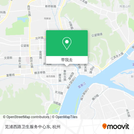 苋浦西路卫生服务中心东地图