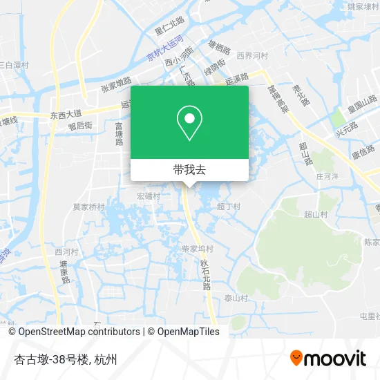 杏古墩-38号楼地图