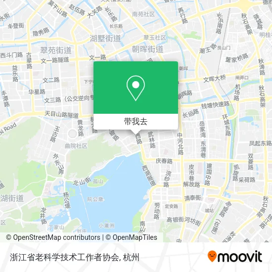 浙江省老科学技术工作者协会地图