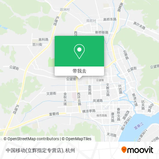 中国移动(立辉指定专营店)地图