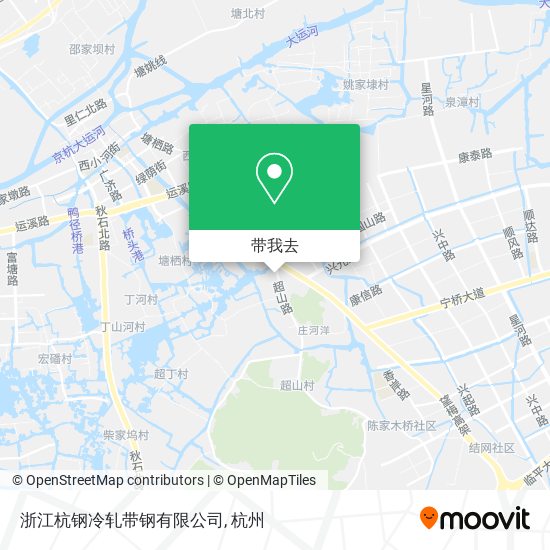 浙江杭钢冷轧带钢有限公司地图