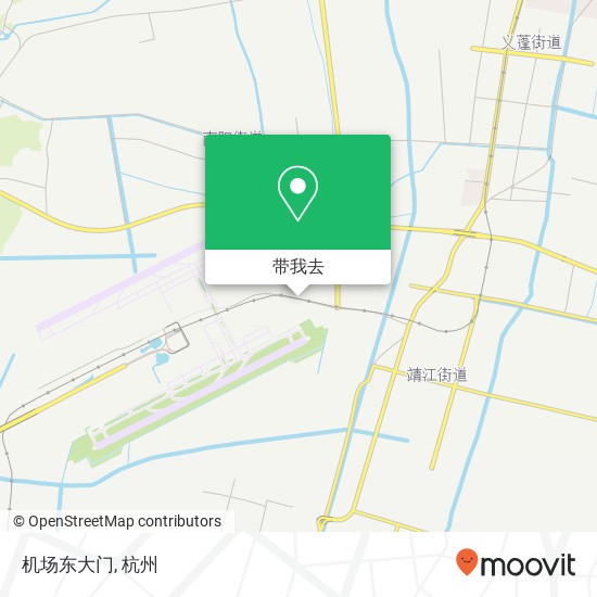 机场东大门地图