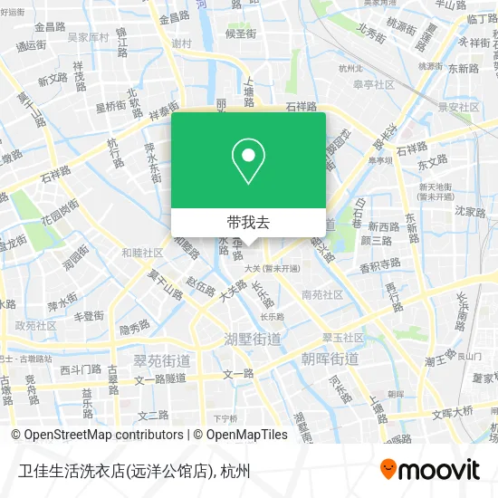 卫佳生活洗衣店(远洋公馆店)地图