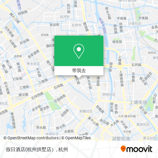 假日酒店地图