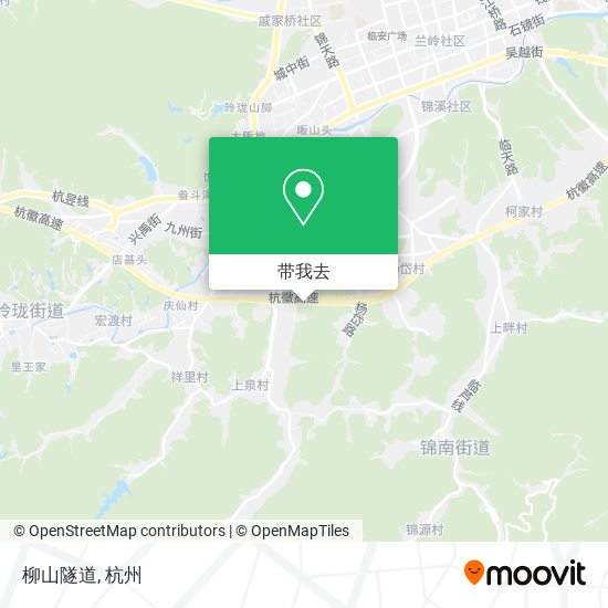 柳山隧道地图