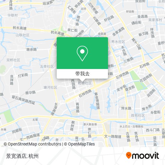 景宽酒店地图