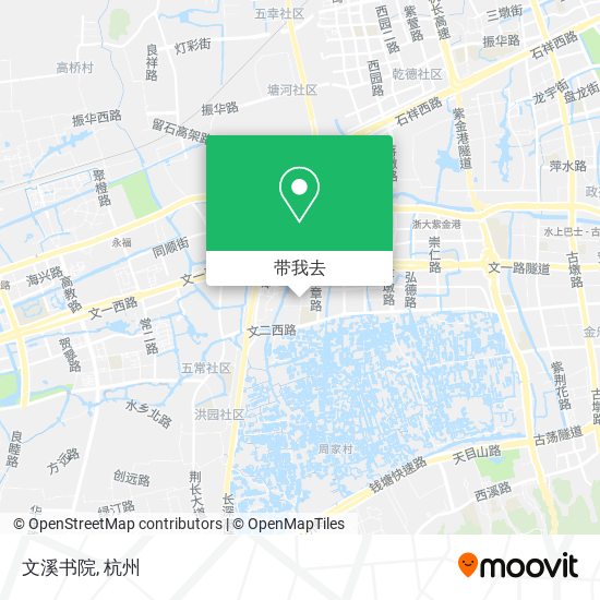 文溪书院地图