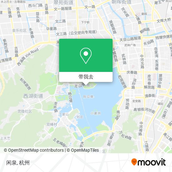 闲泉地图