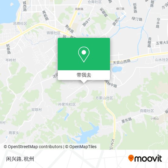 闲兴路地图