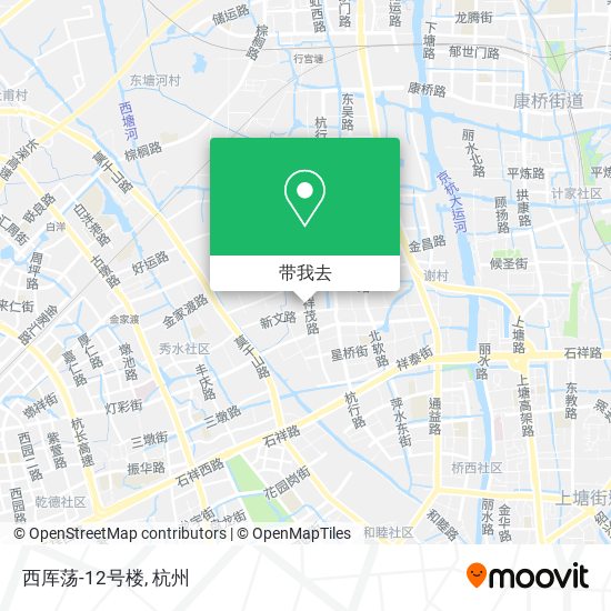 西厍荡-12号楼地图