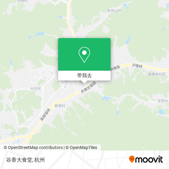 谷香大食堂地图