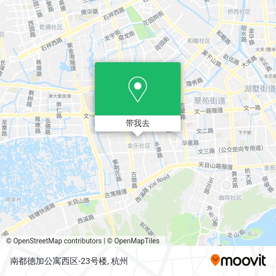 南都德加公寓西区-23号楼地图