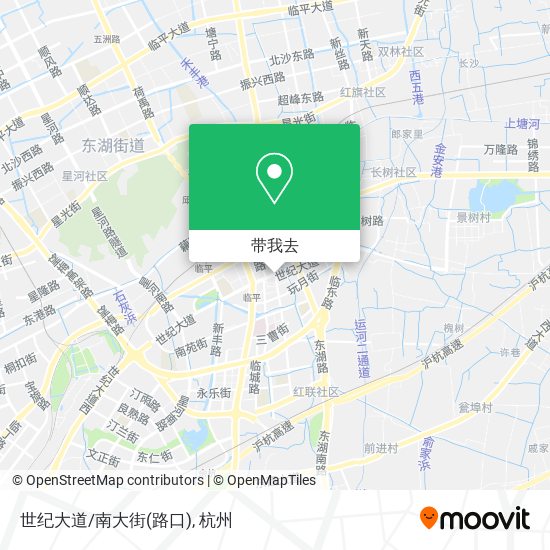 世纪大道/南大街(路口)地图