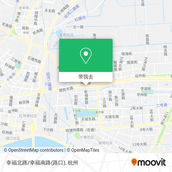 幸福北路/幸福南路(路口)地图