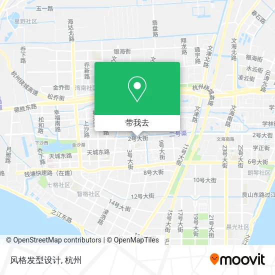 风格发型设计地图
