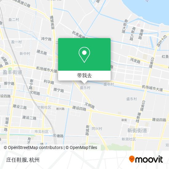 庄任鞋服地图