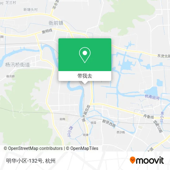 明华小区-132号地图