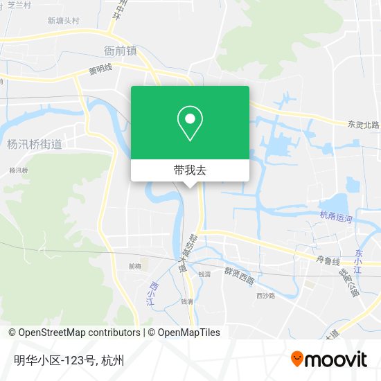 明华小区-123号地图