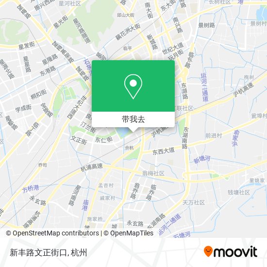 新丰路文正街口地图