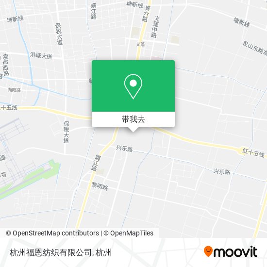 杭州福恩纺织有限公司地图