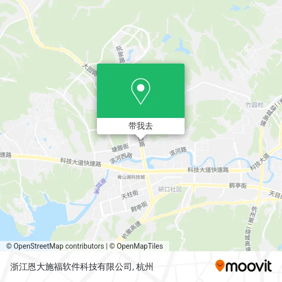 浙江恩大施福软件科技有限公司地图