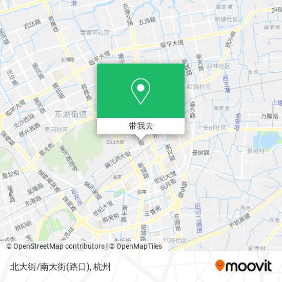 北大街/南大街(路口)地图