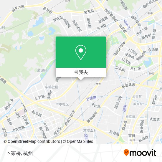 卜家桥地图