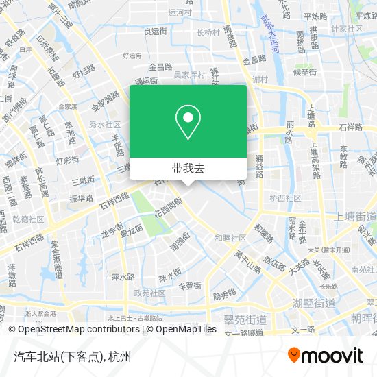 汽车北站(下客点)地图