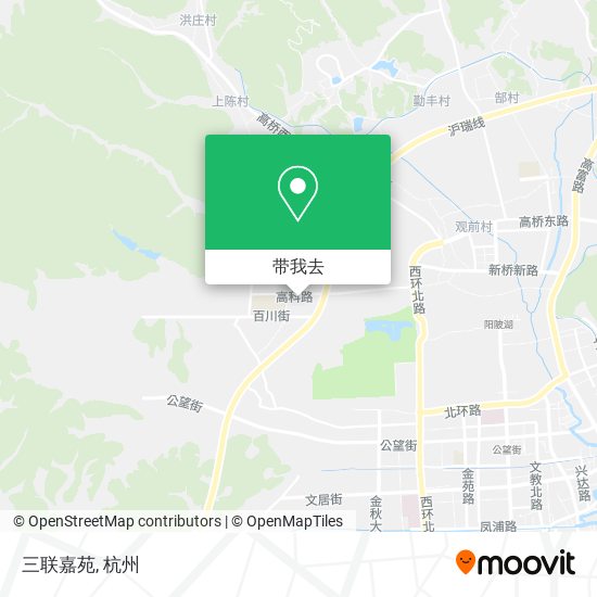 三联嘉苑地图