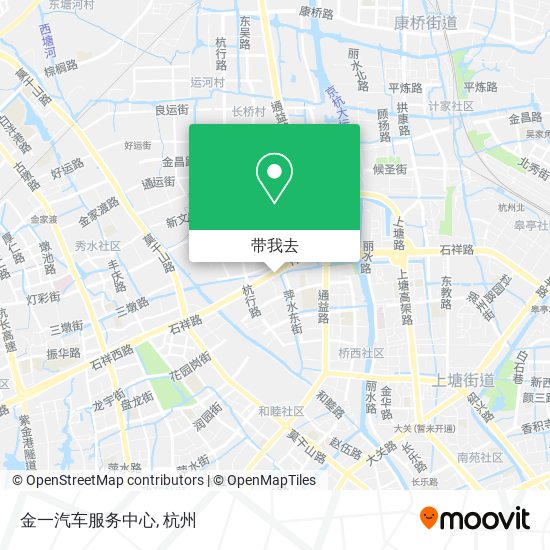 金一汽车服务中心地图