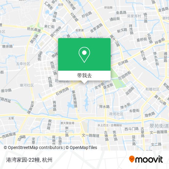港湾家园-22幢地图