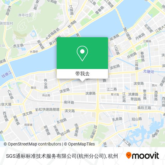 SGS通标标准技术服务有限公司(杭州分公司)地图