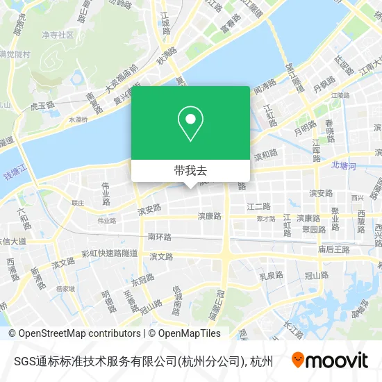 SGS通标标准技术服务有限公司(杭州分公司)地图