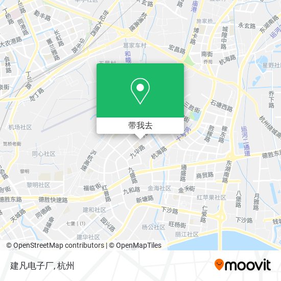建凡电子厂地图