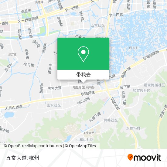 五常大道地图