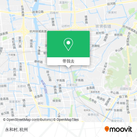 永和村地图