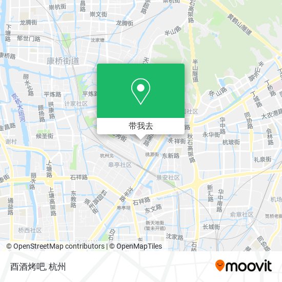 酉酒烤吧地图