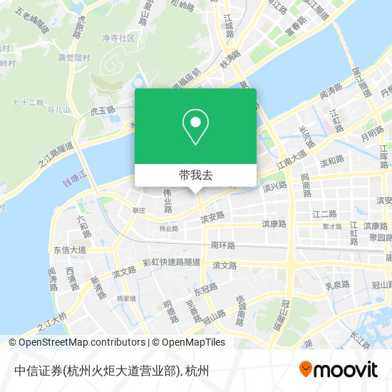 中信证券(杭州火炬大道营业部)地图