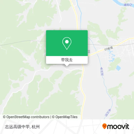 志远高级中学地图
