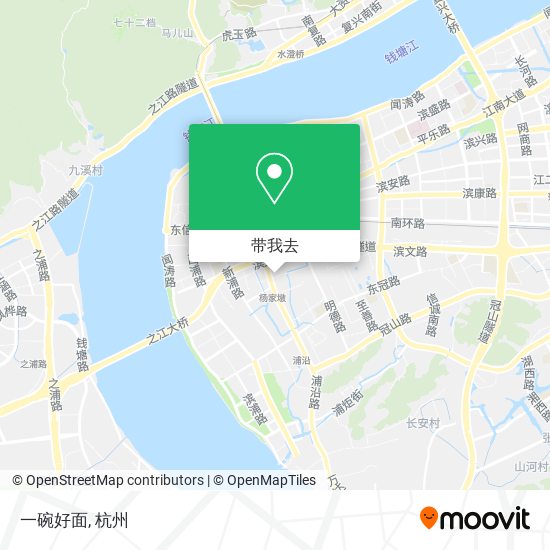 一碗好面地图
