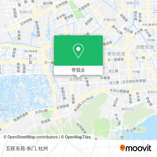 五联东苑-东门地图